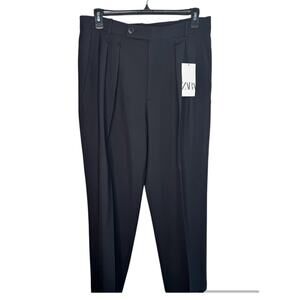Zara Pleated Trouser Pant